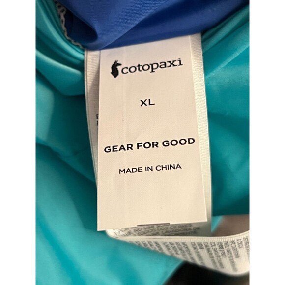 NWT COTOPAXI Kids XL Teca Calido Zip Vest Reversible Sleepover Green Blue Orange - Picture 8 of 11